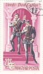 Stamps Hungary -  DON CARLOS- Verdi