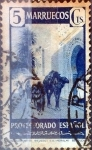 Stamps Spain -  Intercambio fd4xa 0,20 usd 5 cents. 1943