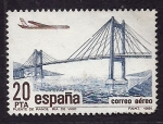 Stamps Spain -  Puente de rande Vigo