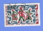 Stamps Africa - Benin -  GLELEDE--- DANSE NAGO  POBE -- KETOU