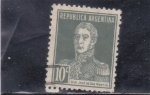 Stamps Argentina -  Gral. José de San Martí