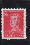 Sellos de America - Argentina -  Gral. José de San Martín