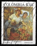 Stamps : America : Colombia :  Colombia-cambio