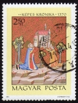 Stamps : Europe : Hungary :  COL-KÉPES KRÓNIKA 1370