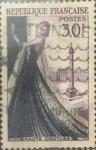 Stamps France -  Intercambio 0,35 usd 30 francos 1953