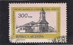 Stamps Argentina -  Capilla de Rio Grande