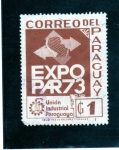 Stamps : America : Paraguay :  EXPO. INDUSTRIAL PARAGUYA