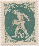 Stamps Germany -  Baviera Y & T Nº 184
