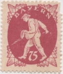 Stamps Germany -  Baviera Y & T Nº 185