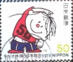 Stamps Japan -  Scott#1344 intercambio 0,20 usd 50 y. 1978