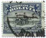 Stamps Bolivia -  Inauguracion de la escuela de aviacion