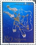 Stamps Japan -  Scott#3632b intercambio 1,25 usd 80 y. 2013