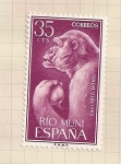 Stamps Spain -  Río Muni, Día del Sello 1962