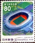 Stamps Japan -  Scott#3578 intercambio 1,25 usd 80 y. 2013
