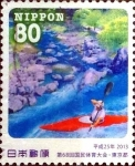 Stamps Japan -  Scott#3574 intercambio 1,25 usd 80 y. 2013