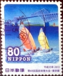 Stamps Japan -  Scott#3575 intercambio 1,25 usd 80 y. 2013