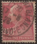 Stamps France -  Centenario nacimiento M.Berthelot   1927  90 cents