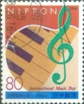 Stamps Japan -  Scott#2540 intercambio 0,40 usd  80 y. 1996