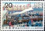 Stamps Japan -  Scott#1127 intercambio 0,20 usd 20 y. 1972