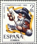 Stamps Spain -  ESPAÑA 1965 1673 Sello Nuevo Año Santo Compostelano