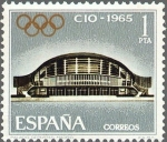 Sellos de Europa - Espa�a -  ESPAÑA 1965 1677 Sello Nuevo LXIII Asamblea Comité Olímpico Internacional Yv1337