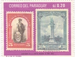 Stamps Paraguay -  centenario epopeya nacional