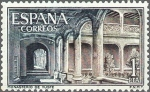 Stamps Spain -  ESPAÑA 1965 1686 Sello Nuevo Monasterio de Yuste Claustro
