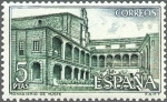 Stamps Spain -  ESPAÑA 1965 1688 Sello Nuevos Monasterio de Yuste Claustro Novicios