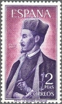 Stamps Spain -  ESPAÑA 1966 1706 Sello Nuevo Personajes Españoles. Benito Daza de Valdés