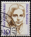 Stamps Germany -  INT-PAULA MODERSOHN-BECKER