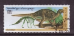 Stamps Asia - Cambodia -  Dinosaurios