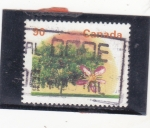 Stamps : America : Canada :  arbol