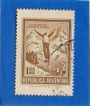 Stamps Argentina -  Deportes de Invierno