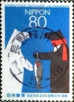 Stamps Japan -  Scott#2953 intercambio 1,00 usd 80 y. 2006
