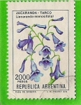Stamps Argentina -  Jacaranda-Tarco