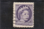 Sellos de America - Canad� -  Reina Isabel II