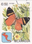 Stamps Nicaragua -  Mariposa