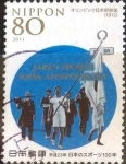 Stamps Japan -  Scott#3344c intercambio 0,90 usd 80 y. 2011