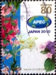 Stamps Japan -  Scott#3237c intercambio 0,90 usd 80 y. 2010
