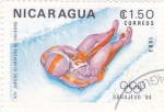 Stamps Nicaragua -  Juegos Olímpicos Sarajevo'84