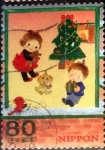 Stamps Japan -  Scott#3386e intercambio 0,90 usd 80 y. 2011