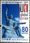 Stamps Japan -  Scott#3268d intercambio 0,90 usd 80 y. 2010
