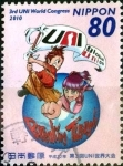 Stamps Japan -  Scott#3268c intercambio 0,90 usd 80 y. 2010