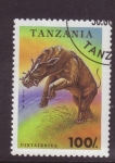 Stamps Africa - Tanzania -  Dinosaurios