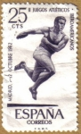Stamps Spain -  II Juegos Atleticos Iberoamericanos Madrid
