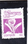 Sellos de America - Nicaragua -  Flor
