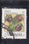 Stamps : Asia : Malaysia :  Manggis- Garcinia mangostana