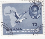 Sellos de Africa - Ghana -  Conmemoración Independencia