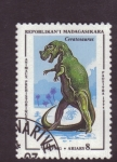 Stamps Madagascar -  Animales prehistoricos