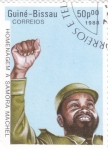 Stamps : Africa : Guinea_Bissau :  Homenaje a Samora Machel